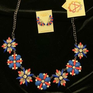 5/$25 Amrita Singh Necklace and Earring set NWT